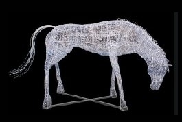 Световая фигура "Лошадь пасущаяся" 160х280 см