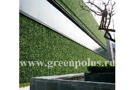 Искусственная зелень "Самшит искусственный", зеленый 50x50 см