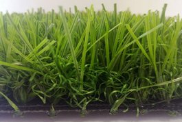 Трава искусственная "весна", зеленая, на отрез, ширина2м, Н=35 мм