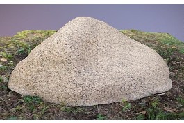 Искусственный камень из стеклопластика ф70*h30 см
